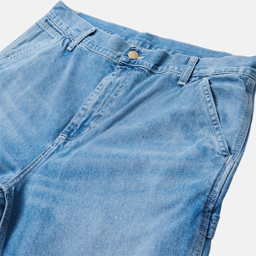 Carhartt WIP Jeans RUCK SINGLE KNEE I022948.01ZO. BLUE LIGHT TRUE WASHED